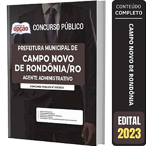 Apostila Campo Novo de Rondônia RO - Agente Administrativo