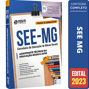 Apostila SEE MG 2023 - Assistente Técnico da Educação Básica - ATB