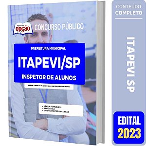 Apostila Itapevi SP - Inspetor de Alunos