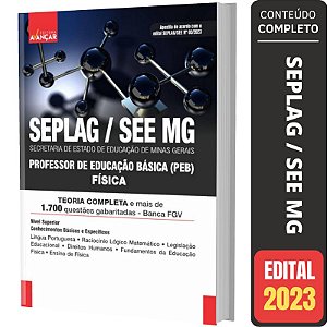 Apostila SEE MG 2023 - Professor De Física
