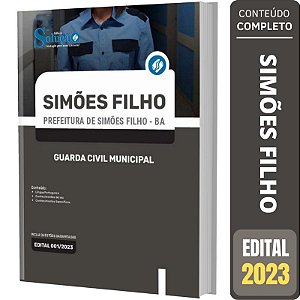 Apostila Concurso Simões Filho BA - Guarda Civil Municipal