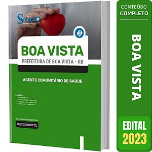 Apostila Boa Vista RR - Agente Comunitário de Saúde