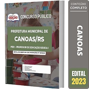 Apostila Concurso Canoas RS - PEB I - Professor 1