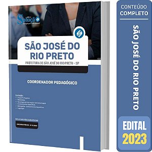 Apostila São José do Rio Preto SP - Coordenador Pedagógico