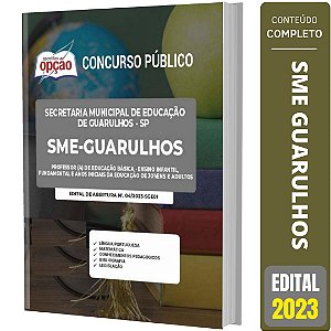 Apostila SME Guarulhos SP - Professor de Educação Básica