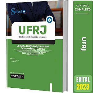 Apostila Concurso UFRJ - Comum Ensino Médio Técnico