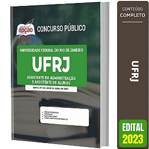 Apostila Concurso UFRJ - Assistente Administração e Alunos