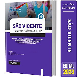 Apostila São Vicente SP - Comum Professor Adjunto Básico 2