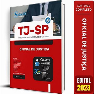 Apostila Concurso TJ SP 2023 - Oficial de Justiça