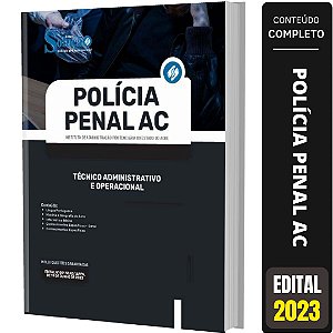 Apostila Policia Penal AC - Técnico Administrativo