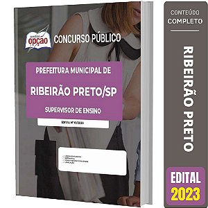 Apostila Ribeirão Preto SP - Supervisor de Ensino