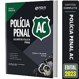 Apostila Polícia Penal AC 2023 - Agente de Polícia Penal