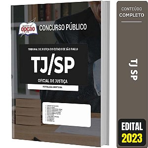 Apostila TJ SP 2023 - Oficial de Justiça