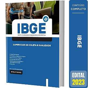 Apostila IBGE 2023 - Supervisor de Coleta e Qualidade