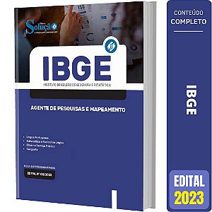Apostila IBGE 2023 - Agente de Pesquisas e Mapeamento