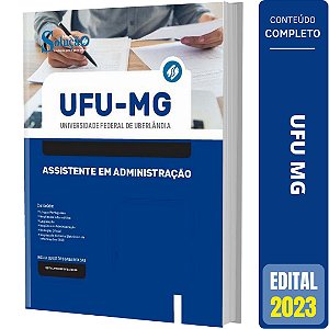 Apostila Concurso UFU MG 2023 - Assistente em Administração