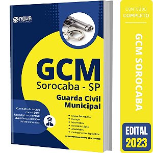 Apostila GCM Sorocaba SP - Guarda Civil Municipal
