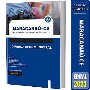 Apostila Concurso Maracanaú CE - Guarda Civil Municipal