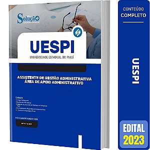 Apostila Concurso UESPI - Área de Apoio Administrativo