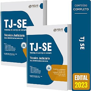 Apostila TJ SE 2023 - Técnico Judiciário - Área Administrativa/Judiciária