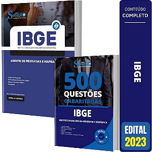 Kit Apostila IBGE - Agente Pesquisas e Mapeamento + Testes