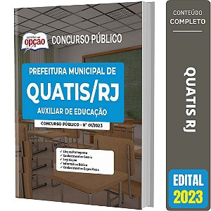 Apostila Prefeitura Quatis RJ - Auxiliar de Educação