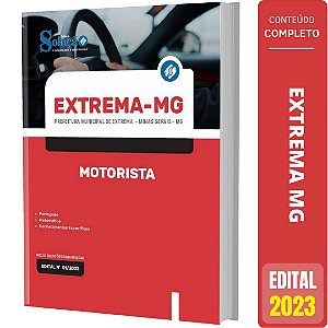 Apostila Prefeitura de Extrema MG 2023 - Motorista