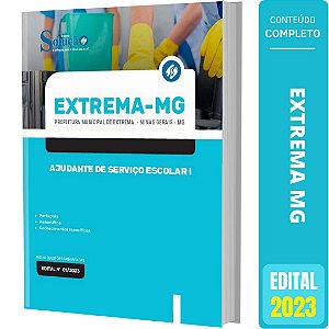Apostila Extrema MG 2023 - Ajudante de Serviço Escolar 1