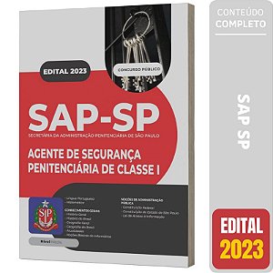 Apostila SAP SP 2023 - Agente de Segurança Penitenciária