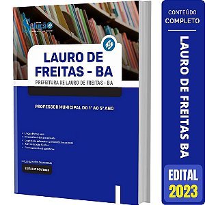 Apostila Concurso Lauro de Freitas BA - Professor Municipal