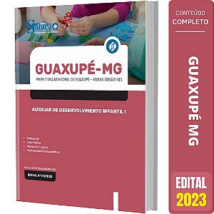 Apostila Guaxupé MG 2023 - Auxiliar de Desenvolvimento Infantil I