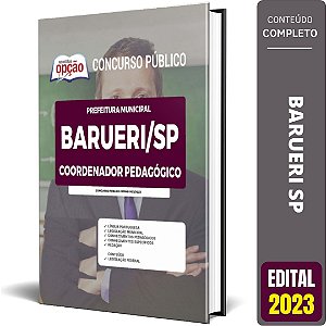 Apostila Prefeitura Barueri SP 2023 - Coordenador Pedagógico