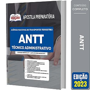 Apostila ANTT 2023 - Técnico Administrativo