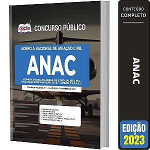 Apostila ANAC 2023 - Comum Regulação de Aviação Civil