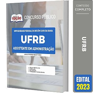 Apostila UFRB BA 2023 - Assistente em Administração