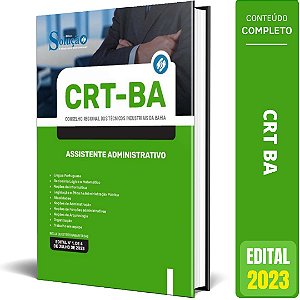 Apostila CRT-BA 2023 - Assistente Administrativo
