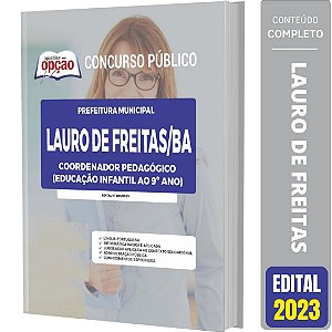 Apostila Prefeitura de Lauro de Freitas BA 2023 - Coordenador Pedagógico