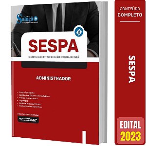 Apostila SESPA 2023 - Administrador
