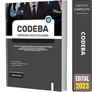 Apostila CODEBA 2023 - Comum às Especialidades de Analista Portuário