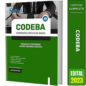 Apostila CODEBA 2023 - Técnico Portuário - Apoio Administrativo