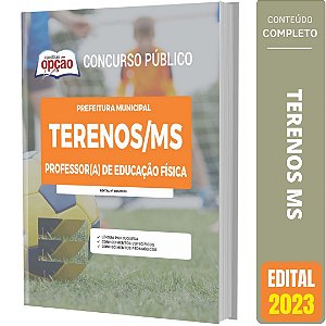 Apostila Terenos MS 2023 - Professor(a) de Educação Física
