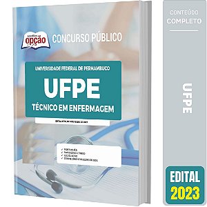 Apostila UFPE 2023 - Técnico em Enfermagem