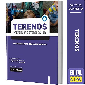 Apostila Concurso Terenos MS 2023 - Professor de Educação Infanti