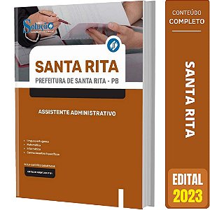 Apostila Prefeitura Santa Rita PB 2023 - Assistente Administrativo
