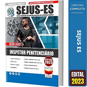 Apostila Concurso Inspetor Penitenciário Sejus Es 2023