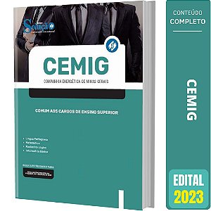 Apostila Concurso CEMIG 2023 Comum aos Cargos de Ensino Superior