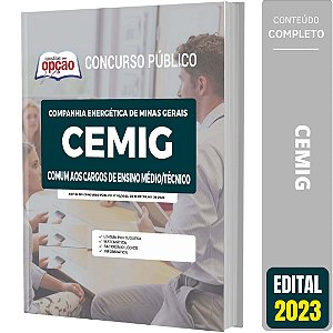 Apostila CEMIG 2023 - Comum Cargos de Ensino Médio/Técnico
