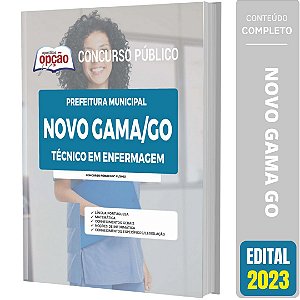 Apostila Prefeitura de Novo Gama GO 2023 - Técnico em Enfermagem