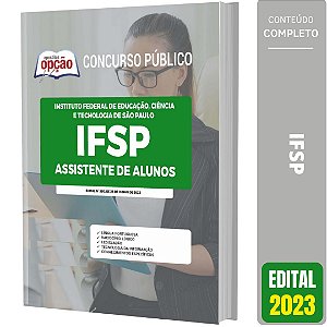 Apostila Concurso IFSP 2023 - Assistente de Alunos