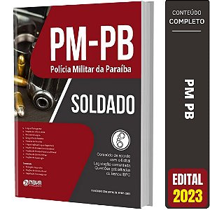 Apostila Concurso PM PB 2023 - Soldado